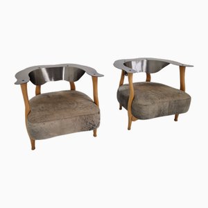 Poltrone Fantasy Island di Kurt Bayer, anni '80, set di 2