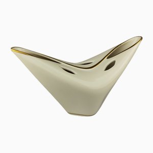 Mid-Century Pique Fleur Porzellanvase von Alka Bavaria, 1955