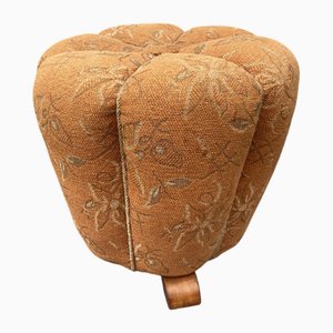 Art Deco Pouffe by Jindřich Halabala for Up Závody, Czechoslovakia, 1950s