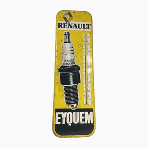 Renault Werbethermometer aus Metall, 1970er