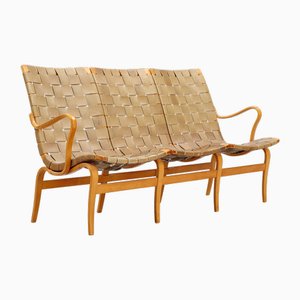 Vintage Three-Seater Eva Sofa by Bruno Mathsson for Firma Karl Mathsson, 1960s