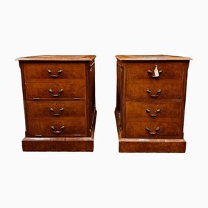 English Classic Chests of Drawers, Set of 2