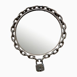 Brutalist Chain Mirror
