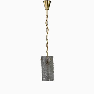 Pendant with Structure Glass by J. T. Kalmar, 1950s