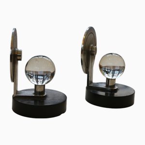 Modernistische Briefbeschwerer, 1920er, 2er Set