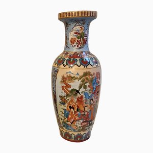 Große verzierte chinesische Vase von Ignoto, 1960