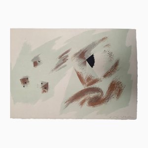 Andre Masson, Un coup de dès jamaisn'abolira le hasard, 1961, Lithograph