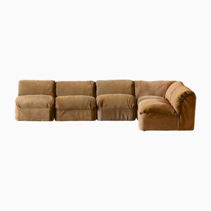 Modular Corner Sofa Deca Series by Tito Agnoli for Arflex, 1970s, Set of 5