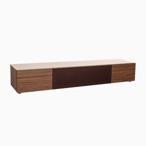 Tempo Wooden Sideboard in Brown from Roche Bobois