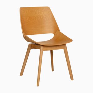 650 Chair in Brown Natural Oak from Rolf Benz