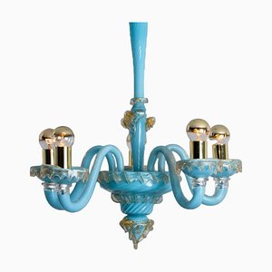 Vintage Italian Chandelier by Barovier & Toso, 1969