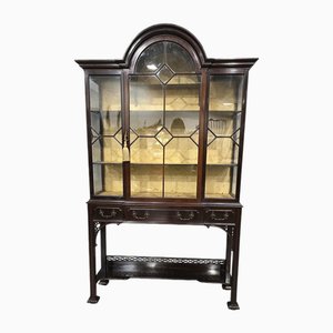 Vitrine aus Mahagoni