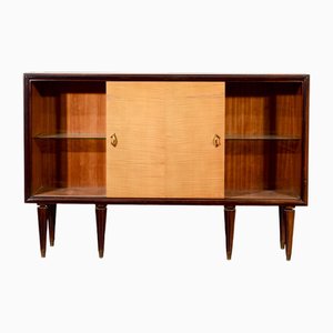 Credenza in stile Art Déco con ante scorrevoli, anni '40