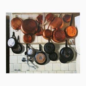 Kristine Kvitka, Italian Cuisine, 2007, Oil on Canvas