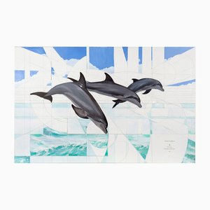 Elmar Magerram, Tursiops Truncatus, 2000s, Oil on Canvas