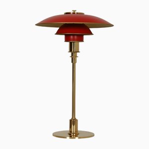 Rote Ph3/2 Tischlampe von Poul Henningsen, 1990er