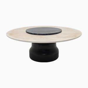 Ash and Marble Dining Table from Matteo Fogale