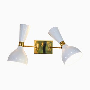 Sconces with Pivot Heads by Silvio Piattelli