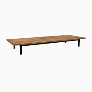 Cansado Bench attributed to Charlotte Perriand for Steph Simon, 1950s