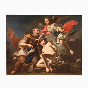 Italian Artist, The Sacrifice of Isaac, 1670, Oil on Canvas