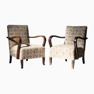 Art Deco Sessel, 1950er, 2er Set
