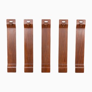 Vintage Coat Racks by Gianfranco Frattini, 1960, Set of 5
