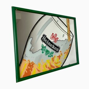 Miroir Publicitaire Heineken Vintage