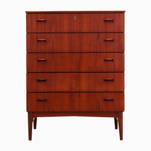 Dänische Kommode aus Teak, 1970er