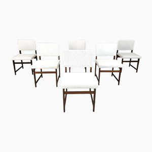 Mid-Century Teak Scandinavian Dining Chairs, 1960s, Set of 6