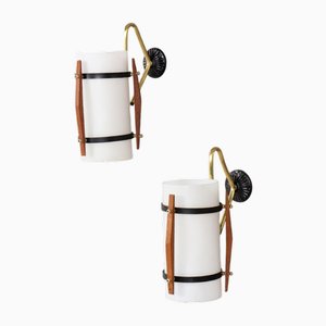 Vintage Wall Lights, 1950, Set of 2