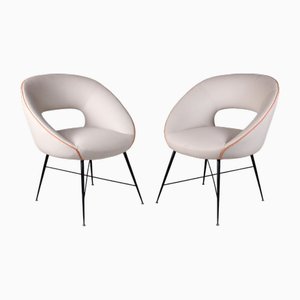 Sessel von Silvio Cavatorta, 2er Set
