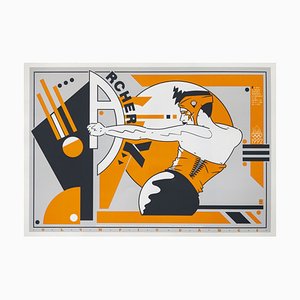 Bruno Bressolin, Olympique Dame Serenira, Serigrafia, 1986