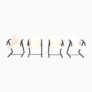 Postmodern Dining Chairs, 1980s, Set of 4