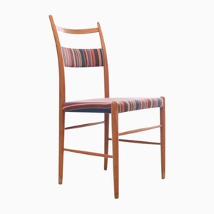 Scandinavian Chairs attributed to Yngve Ekstrom, Paul Smith Fabric for Stolab, 1950s, Set of 4