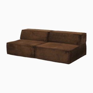 Canapé Trio Modular Teddy Marron par Team Form Ag pour Cor, 1969, Set de 2