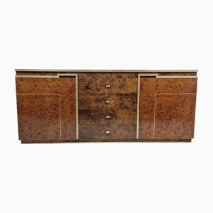 Mid-Century Modern Burl Sideboard, 1950s