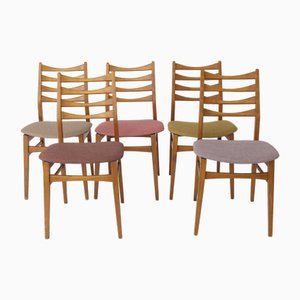 Vintage German Chairs, 1960s, Set of 10