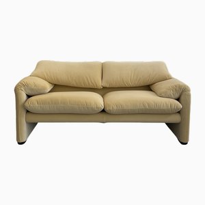 Marlaunga Two-Seater Sofa by Vico Magistretti for Cassina, 1970s