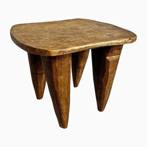 Kleiner Vintage Nupe Hocker, 1980er