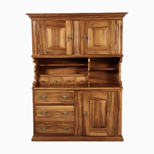 Antiker Biedermeier Schrank aus Nussholz, 1820