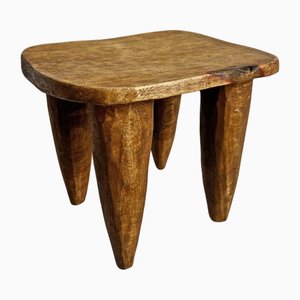 Kleiner Vintage Nupe Hocker, 1980er