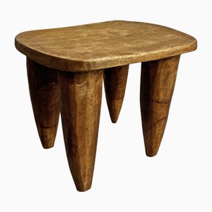 Kleiner Vintage Nupe Hocker, 1980er
