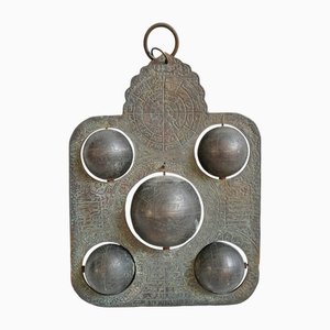 Bronzetafel mit Himmelsglobus, 1890er