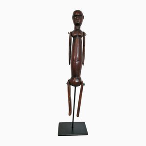 Tanzania Wood Doll Figure, 1930s