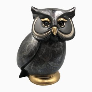 Vintage Owl in Porcelain by Lastra, 1990s