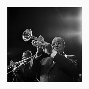 Tassilo Leher, Louis Armstrong, Berlin, 1965, Photograph
