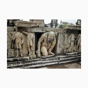 Erich Andres, Rovine dell'antica Olimpia al Dionysos Theatre, Grecia, anni '50, Fotografia