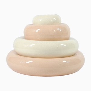 Postmodern Bowls Set from François Châtain, France, 1980s, Set of 4