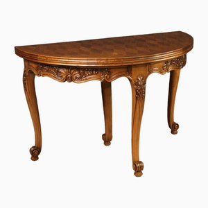 French Demi Lune Console Table, 1960