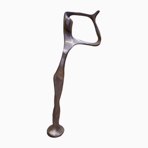 Ballerine Cubiste en Bronze, Milieu du XXe Siècle